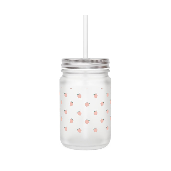 Peach Mason Jar