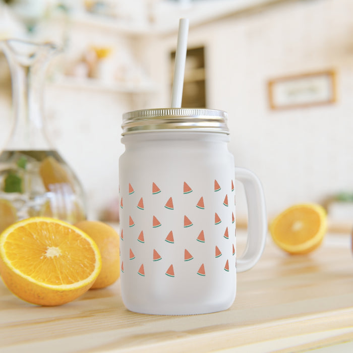 Watermelon Mason Jar